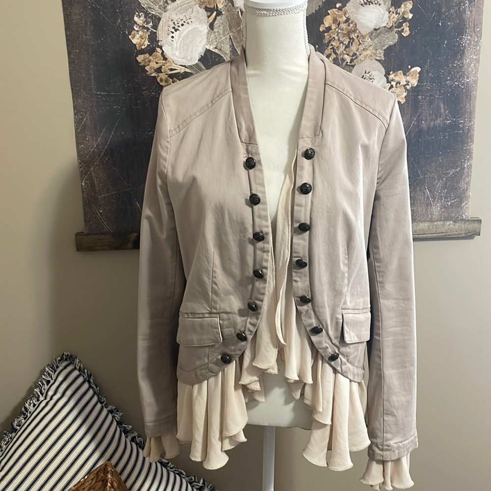 Free People Military Jacket